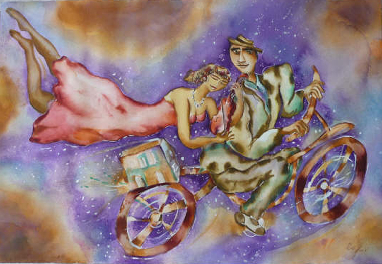 Viaje Cosmico (Cosmic Voyage) by Luis Castellanos Valui